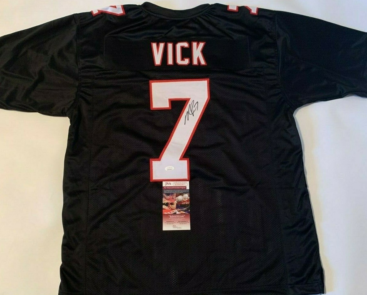 michael vick autographed jersey